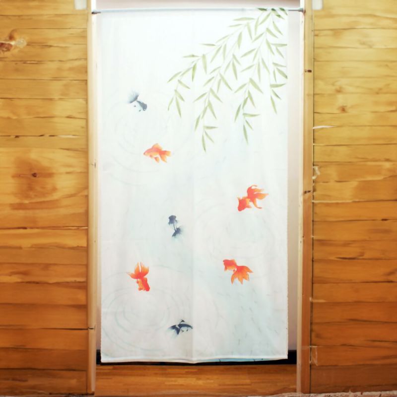 Japanese Noren polyester curtain, KINGYO