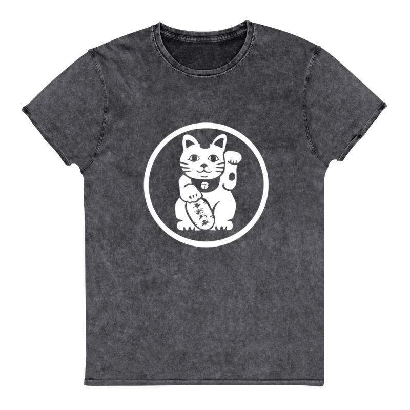 T-Shirt Noir en coton, MANEKINEKO