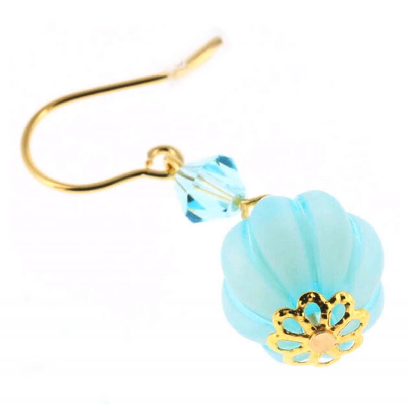 Japanese earrings - Candy ball pattern