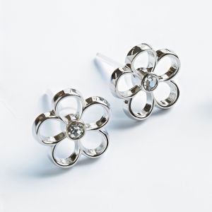 Boucles d'oreilles japonaises- Motif Fleurs de Sakura