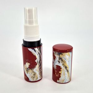 Japanese red resin atomizer with Hokusai wave pattern - HOKUSAI HA 1