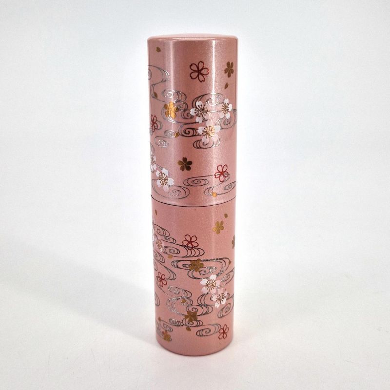 Japanese pink resin atomizer with Sakura flower pattern - SAKURA NO HANA 1