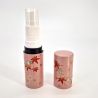 Japanese pink resin atomizer with autumn leaves pattern - FUKIYOSE 1