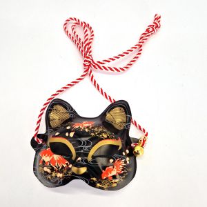 Mini masque de Chat NEKO japonais traditionnel, Goldfish