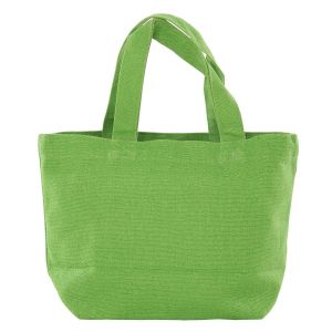 Borsa tote piccola in cotone 100%, I Love Shiba