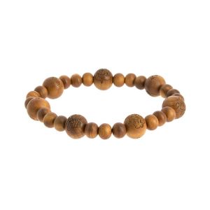 Bracelet-mala Nenju Bonne Fortune Santal