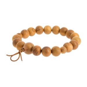 Bracciale mala Nenju Good Fortune in legno di sandalo