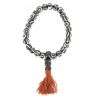 Knochen-Mala-Armband mit Symbol