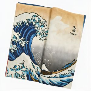 Toalla de algodón, TENUGUI, Hokusai e Hiroshige