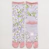 Japanische Tabi-Socken, Shida Sakura, 23-25 ​​cm