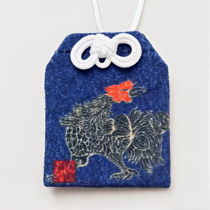 Japanisches Amulett Omamori Ki-Yan – chinesisches Sternzeichen des Hahns